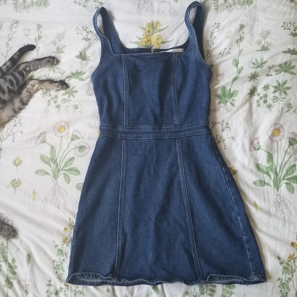 Reformation Denim Mini Dress